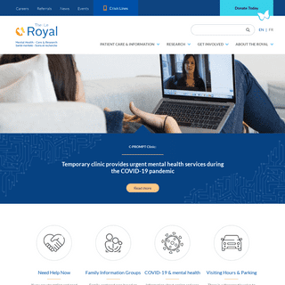 A complete backup of theroyal.ca