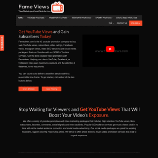 Youtube Video Promotion - Youtube Promotion Services - Fame Views