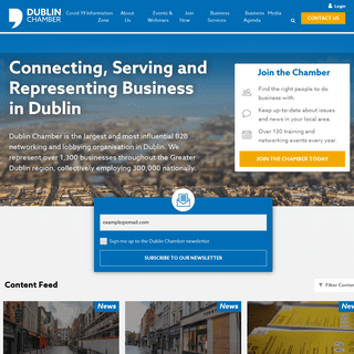 Dublin Chamber - Business Networking Dublin - Dublin Chamber of Commerce