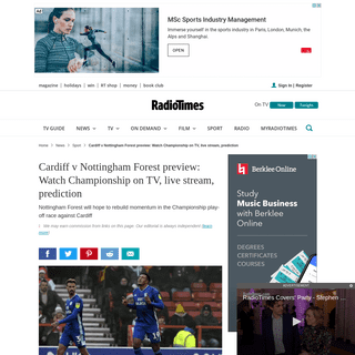 A complete backup of www.radiotimes.com/news/sport/2020-02-25/cardiff-nottingham-forest-championship/