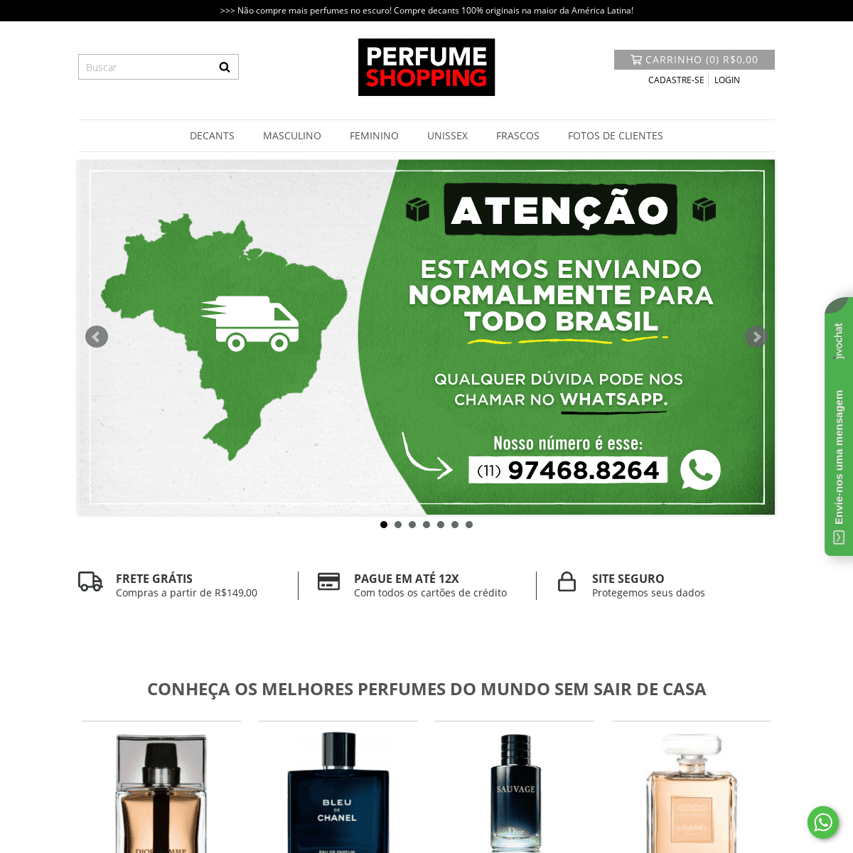 A complete backup of perfumeshopping.com.br