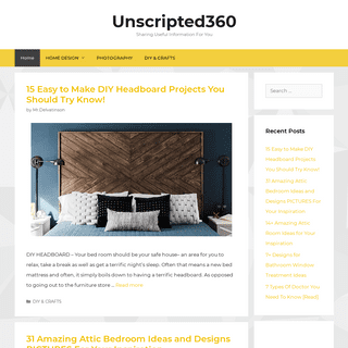 A complete backup of unscripted360.com