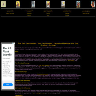 A complete backup of tarot-card.net