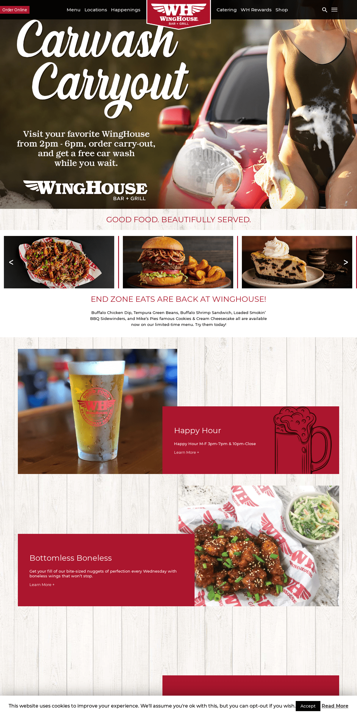 A complete backup of winghouse.com