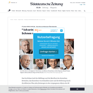 A complete backup of www.sueddeutsche.de/politik/auschwitz-holocaust-zeitzeugen-1.4773177