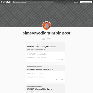 simsomedia tumblr post