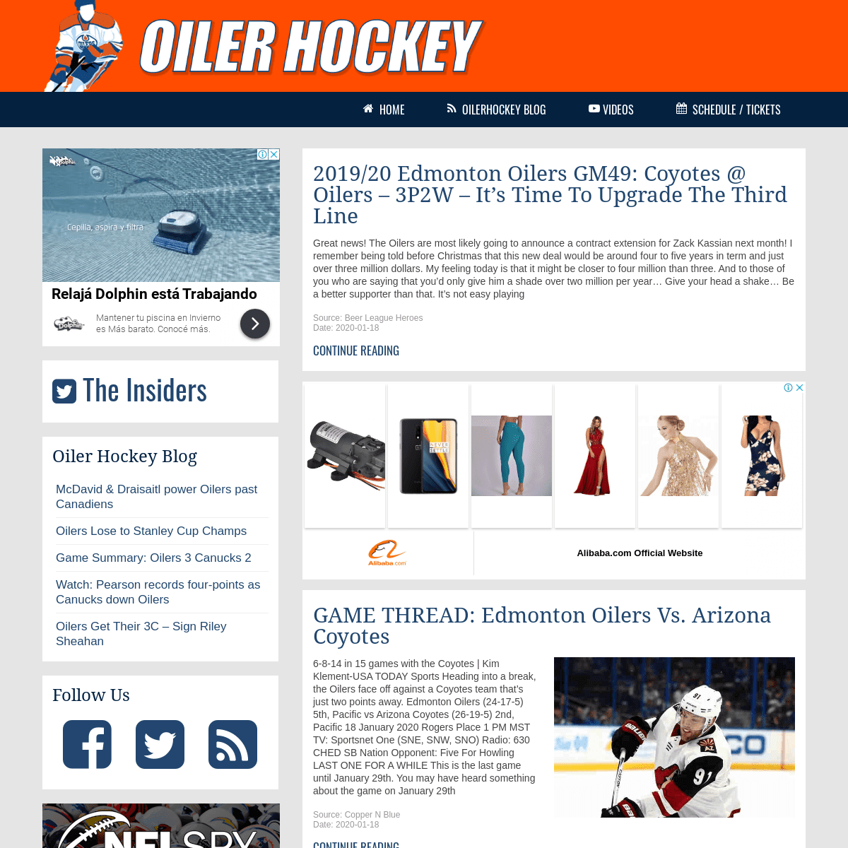 A complete backup of oilerhockey.com
