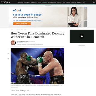 A complete backup of www.forbes.com/sites/anthonystitt/2020/02/23/the-king-has-spoken---tyson-fury-dominates-deontay-wilder-in-r