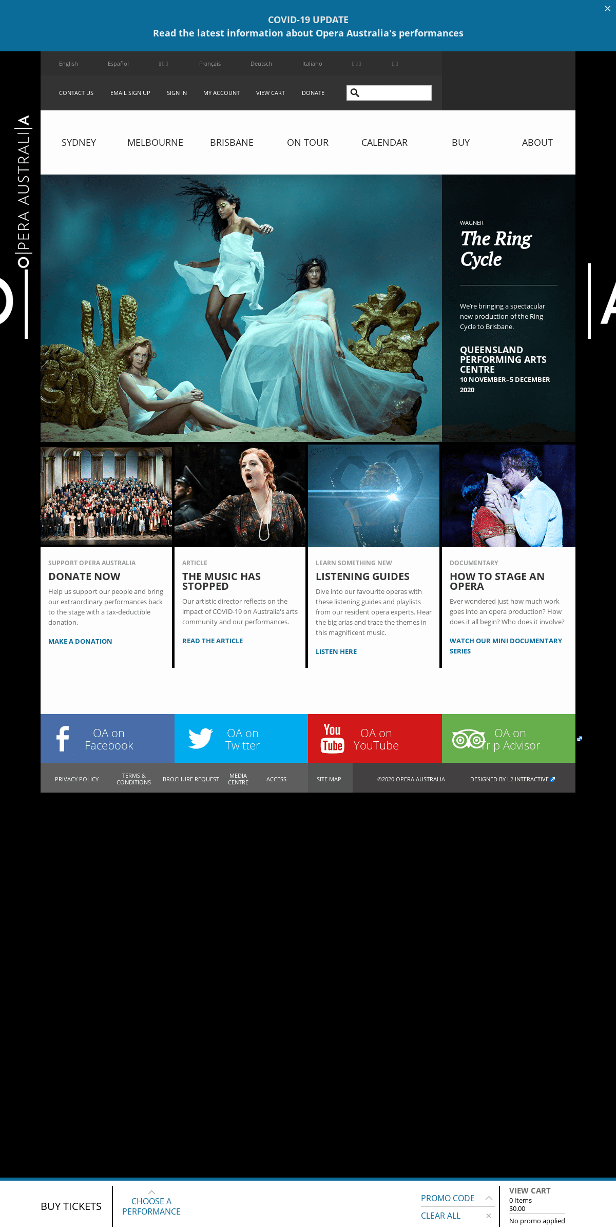 A complete backup of opera.org.au