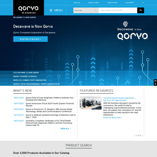 A complete backup of qorvo.com