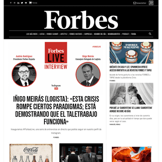 A complete backup of forbes.es