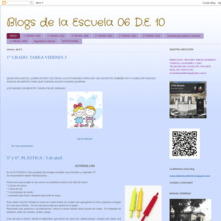 A complete backup of blogsdelaescuela06de10.blogspot.com