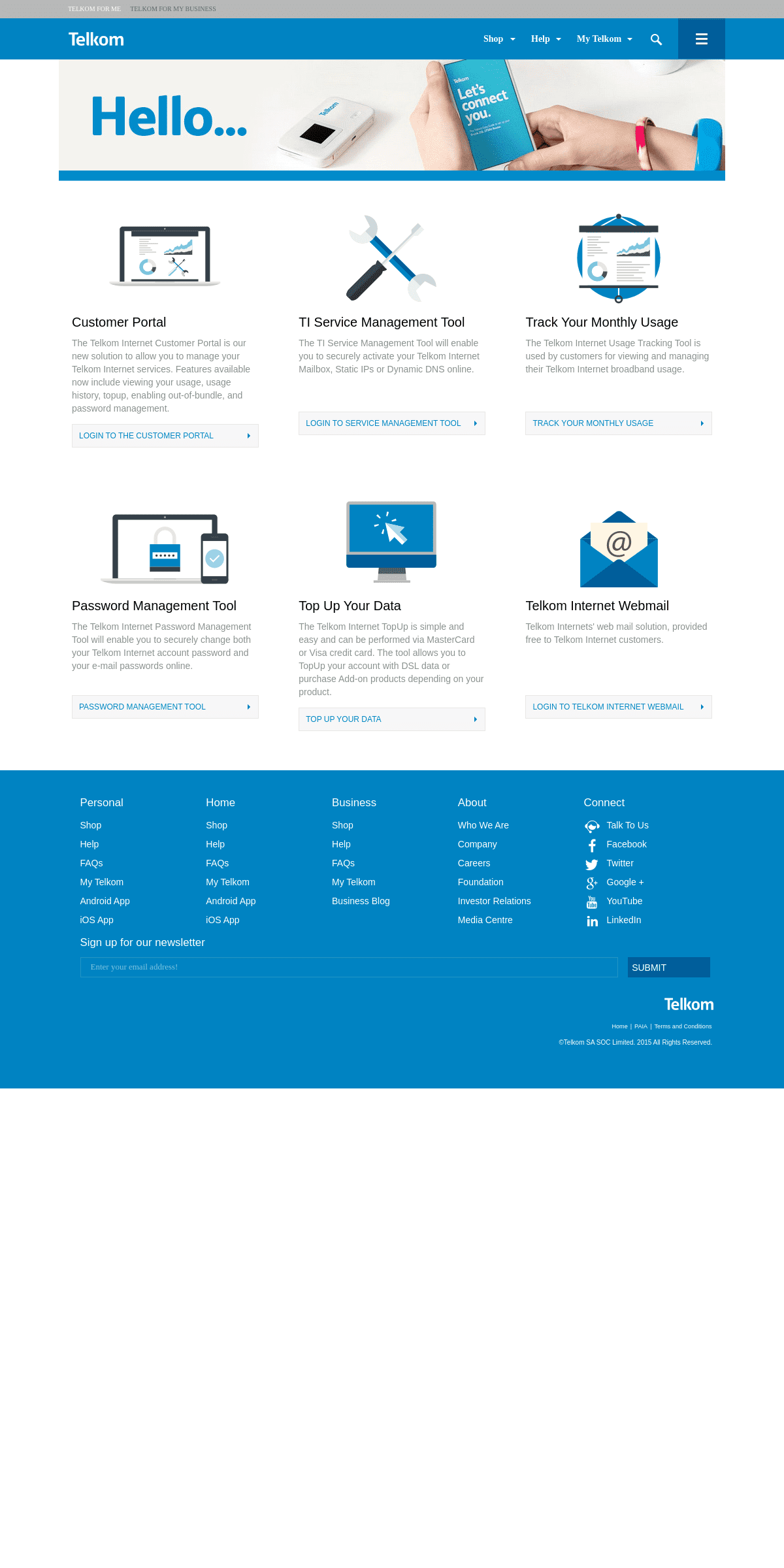 A complete backup of telkomsa.net