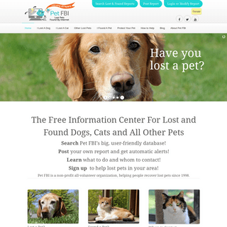 A complete backup of petfbi.org