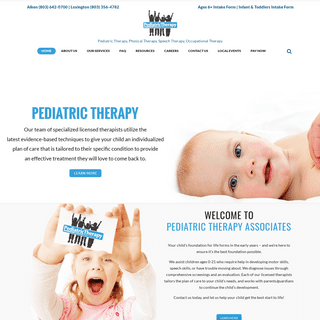 Pediatric therapy - Aiken, SC - Lexington, SC
