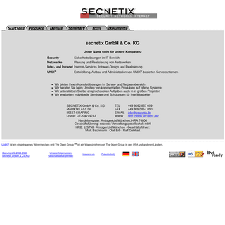 A complete backup of secnetix.de