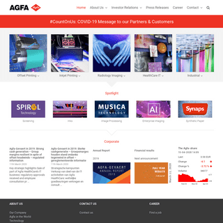 A complete backup of agfa.com