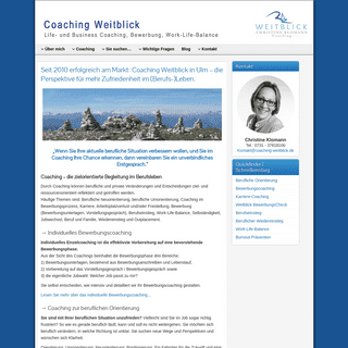 A complete backup of coaching-weitblick.de