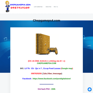 A complete backup of chepgameps4.com