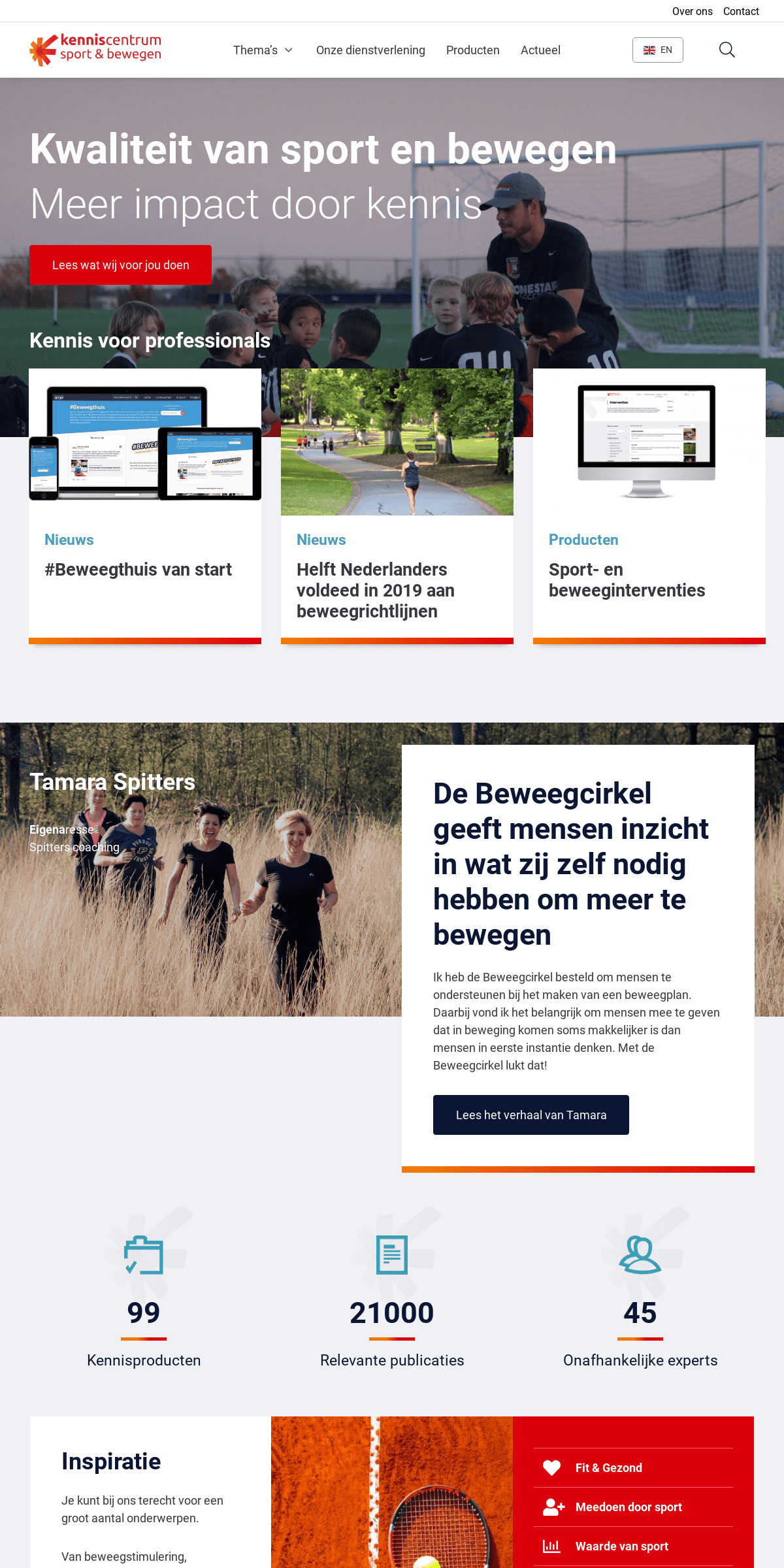 A complete backup of kenniscentrumsport.nl