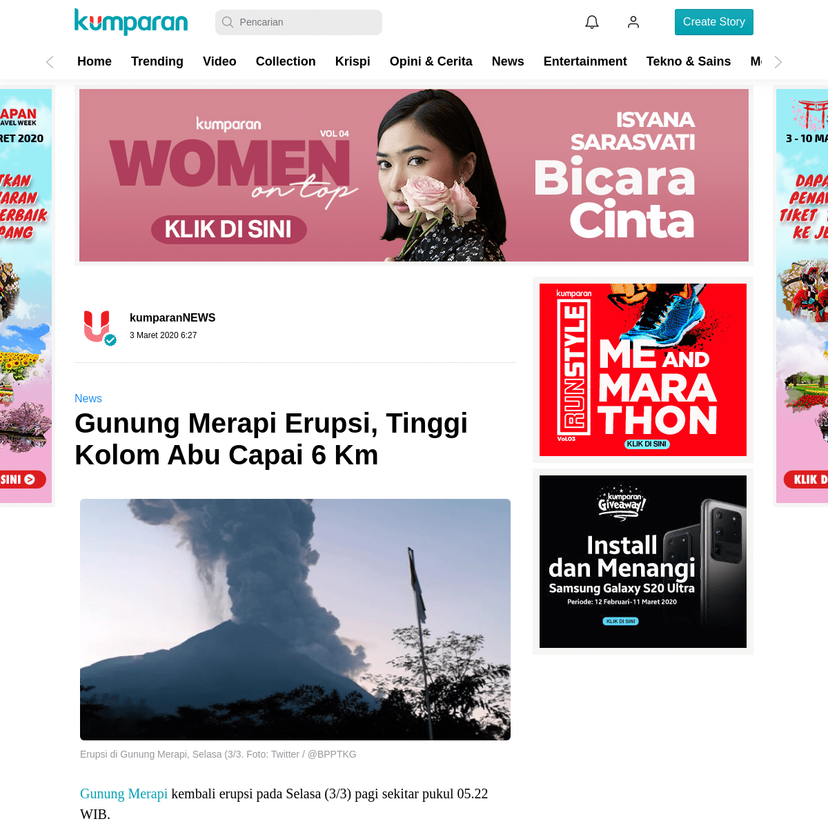 A complete backup of kumparan.com/kumparannews/gunung-merapi-erupsi-tinggi-kolom-abu-capai-6-km-1sx1qPRfyMy