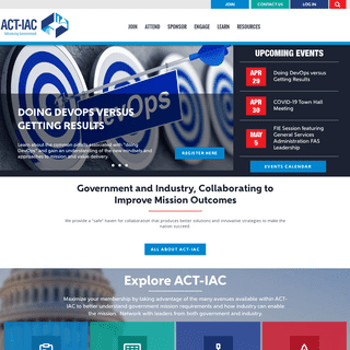 ACT-IAC - Advancing Government