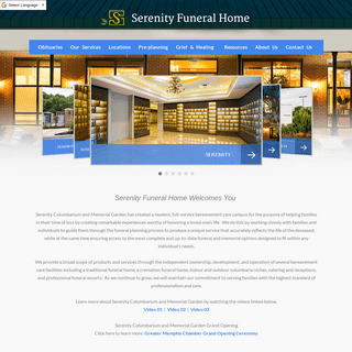 A complete backup of serenityfuneralhomememphis.com
