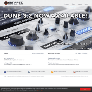 A complete backup of synapse-audio.com
