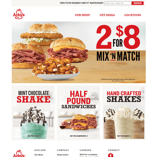 A complete backup of arbys.ca