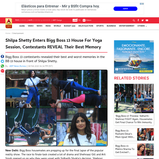 A complete backup of news.abplive.com/entertainment/television/shilpa-shetty-enters-bigg-boss-13-house-for-yoga-session-contesta