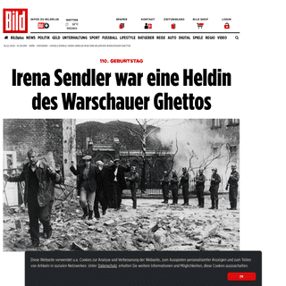 A complete backup of www.bild.de/ratgeber/2020/ratgeber/google-doodle-irena-sendler-war-eine-heldin-des-warschauer-ghettos-68815