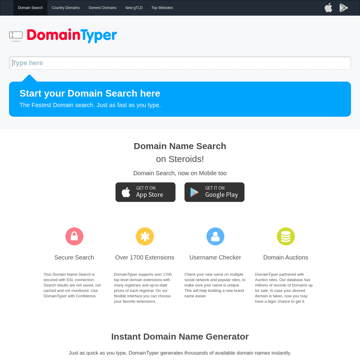 A complete backup of domaintyper.com