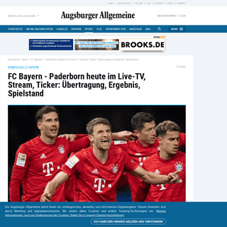 A complete backup of www.augsburger-allgemeine.de/sport/FC-Bayern-Paderborn-heute-im-Live-TV-Stream-Ticker-Uebertragung-Ergebnis