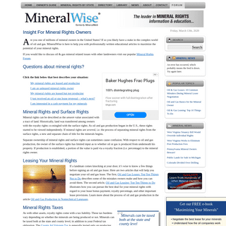 A complete backup of mineralweb.com