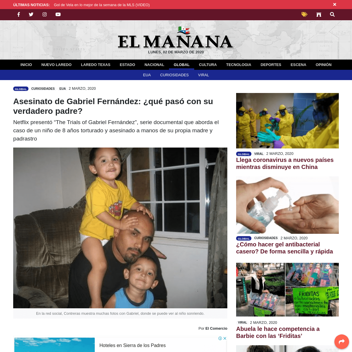 A complete backup of elmanana.com.mx/asesinato-de-gabriel-fernandez-que-paso-con-su-verdadero-padre/