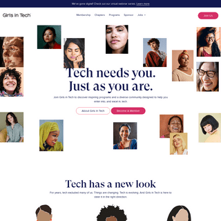 Homepage â€“ Girls in Tech