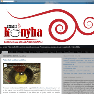 A complete backup of szekelykonyha.blogspot.com