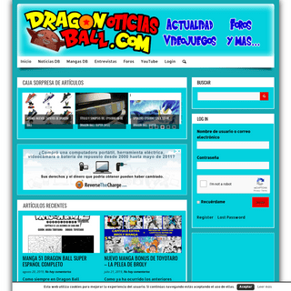 A complete backup of dragonballnoticias.com