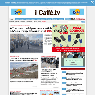 A complete backup of ilcaffe.tv