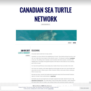 A complete backup of canadaseaturtle.wordpress.com