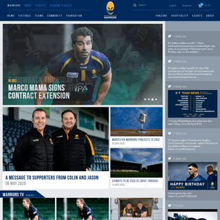 Worcester Warriors â€“ Official website of Worcester Warriors Rugby Club