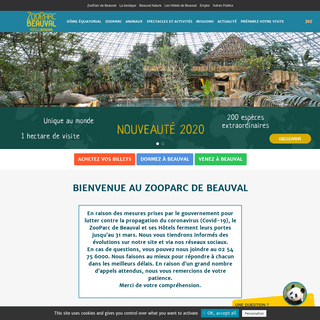 A complete backup of zoobeauval.com