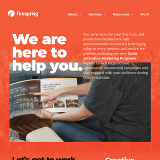 Integrated Marketing, Printing and Websites - Firespring