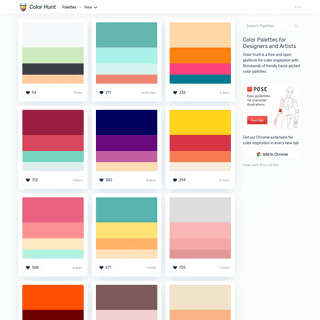 A complete backup of colorhunt.co