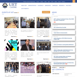 A complete backup of uet.edu.pk