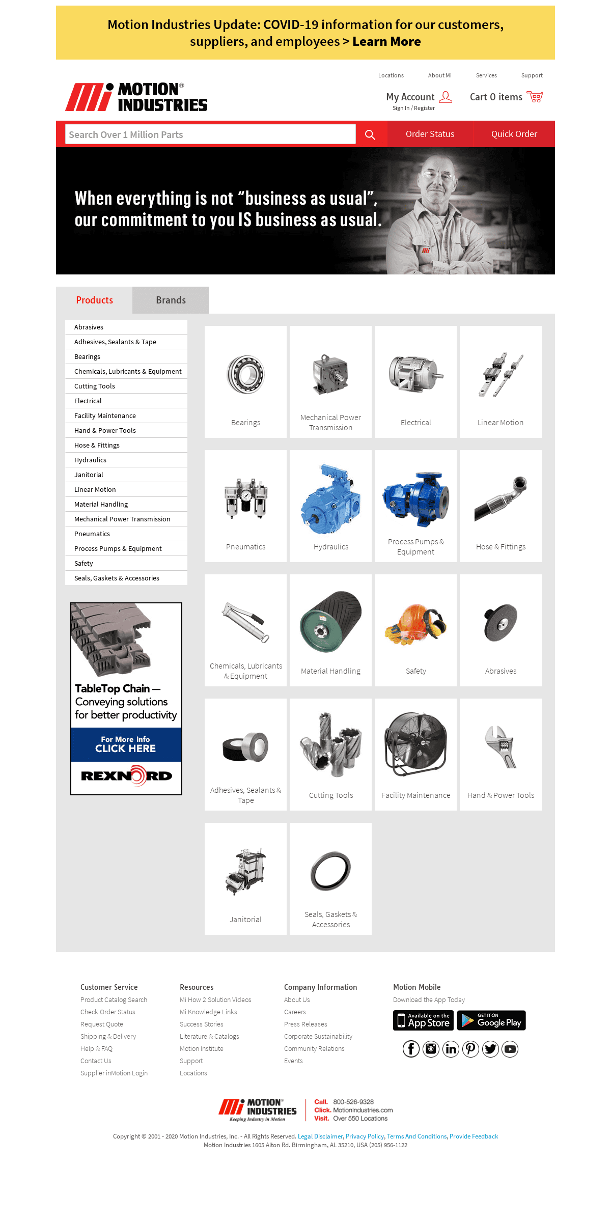 A complete backup of motionindustries.com