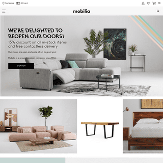 Canadian Modern Furniture Store - Mobilia