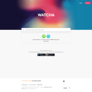 A complete backup of watcha.com