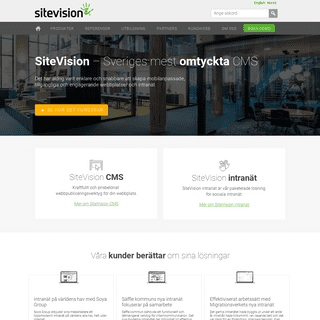 A complete backup of sitevision.se