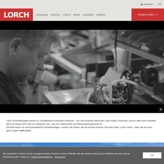 Lorch - SchweiÃŸgerÃ¤te, SchweiÃŸbrenner und Automation